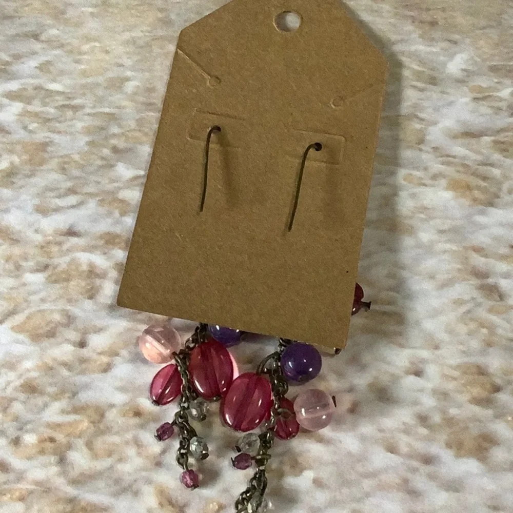 Pink Earrings- Buckle